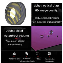 Load image into Gallery viewer, JSR Streak Drawing Lens Filter For DJI Osmo Action 3, Streak Gold, Streak Blue
