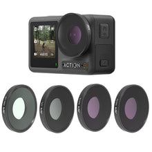 Load image into Gallery viewer, JSR 4 in 1 UV CPL ND16 ND32 Lens Filter For DJI Osmo Action 3, 4 in 1
