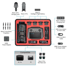 Load image into Gallery viewer, STARTRC ABS Waterproof Shockproof Suitcase for DJI Mavic 3 Pro / RC / RC Pro, For DJI Mavic 3 Pro / RC / RC Pro