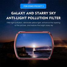 Load image into Gallery viewer, For DJI OSMO Pocket 3 STARTRC Star Lens Filter, Star