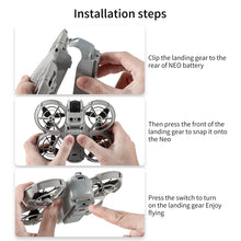 Load image into Gallery viewer, For DJI Neo STARTRC LED Light Folding Anti-fall Heightened Landing Gear Training Rack, For DJI Neo