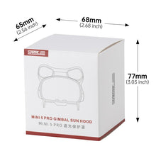 Load image into Gallery viewer, For DJI Mini 4 Pro STARTRC Lens Hood Gimbal Anti-Glare Sunshade Cover, For DJI Mini 5 Pro
