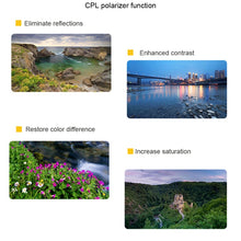 Load image into Gallery viewer, JSR Drone CPL Lens Filter for DJI MAVIC mini, CPL Filter