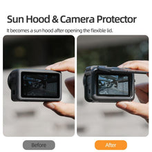 Load image into Gallery viewer, For DJI Osmo Action 6 Sunnylife Protective Case Frame Mount AdapterHousing Case with Detachable Sun Hood, For DJI Osmo Action 6