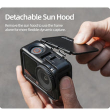 Load image into Gallery viewer, For DJI Osmo Action 6 Sunnylife Protective Case Frame Mount AdapterHousing Case with Detachable Sun Hood, For DJI Osmo Action 6