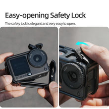 Load image into Gallery viewer, For DJI Osmo Action 6 Sunnylife Protective Case Frame Mount AdapterHousing Case with Detachable Sun Hood, For DJI Osmo Action 6