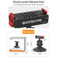 Load image into Gallery viewer, Sunnylife Magnetic Quick-Release Ball-Joint Adapter Mount 360 Rotatable Suction Cup Bracket For DJI Osmo 360 / Action 5 Pro / 4 / 3, For DJI Osmo 360 / Action 5 Pro / 4 / 3
