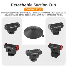 Load image into Gallery viewer, Sunnylife Magnetic Quick-Release Ball-Joint Adapter Mount 360 Rotatable Suction Cup Bracket For DJI Osmo 360 / Action 5 Pro / 4 / 3, For DJI Osmo 360 / Action 5 Pro / 4 / 3