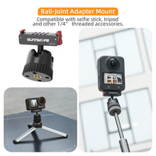 Load image into Gallery viewer, Sunnylife Magnetic Quick-Release Ball-Joint Adapter Mount 360 Rotatable Suction Cup Bracket For DJI Osmo 360 / Action 5 Pro / 4 / 3, For DJI Osmo 360 / Action 5 Pro / 4 / 3