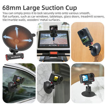 Load image into Gallery viewer, Sunnylife Magnetic Quick-Release Ball-Joint Adapter Mount 360 Rotatable Suction Cup Bracket For DJI Osmo 360 / Action 5 Pro / 4 / 3, For DJI Osmo 360 / Action 5 Pro / 4 / 3