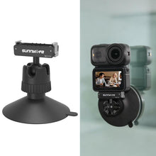 Load image into Gallery viewer, Sunnylife Dual-Direction Magnetic Quick-Release Ball-Joint Adapter Mount 360 Rotatable Suction Cup Bracket For DJI Osmo Nano / Action 6, For DJI Osmo Nano / Action 6