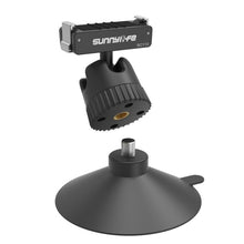 Load image into Gallery viewer, Sunnylife Dual-Direction Magnetic Quick-Release Ball-Joint Adapter Mount 360 Rotatable Suction Cup Bracket For DJI Osmo Nano / Action 6, For DJI Osmo Nano / Action 6