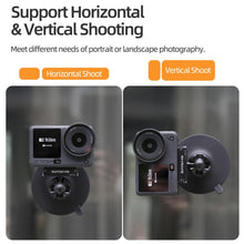 Load image into Gallery viewer, Sunnylife Dual-Direction Magnetic Quick-Release Ball-Joint Adapter Mount 360 Rotatable Suction Cup Bracket For DJI Osmo Nano / Action 6, For DJI Osmo Nano / Action 6