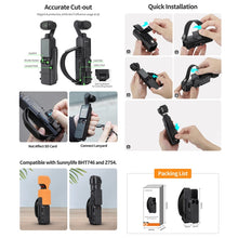 Load image into Gallery viewer, For DJI OSMO Pocket 3 Sunnylife Hand Band Protective Frame Cold Shoe Extension Handle Cover, Extension Frame