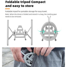 Load image into Gallery viewer, For DJI Mini 3 / 3 Pro BRDRC Folding Heightened Landing Gear Training Rack, For DJI Mini 3 / 3 Pro