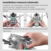 Load image into Gallery viewer, For DJI Mini 3 / 3 Pro BRDRC Folding Heightened Landing Gear Training Rack, For DJI Mini 3 / 3 Pro
