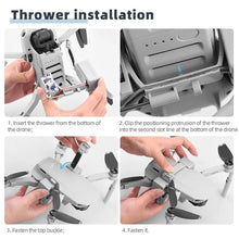 Load image into Gallery viewer, For DJI Mini 2 / Mavic Mini Air-Dropping System Thrower Parabolic, For DJI Mini 2 / Mavic Mini