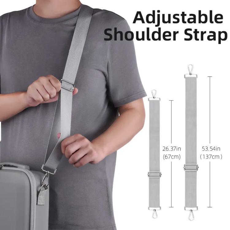 For DJI Mini 4 Pro BRDRC Shoulder Drone Remote Control Storage Carrying Bag, For DJI Mini 4 Pro