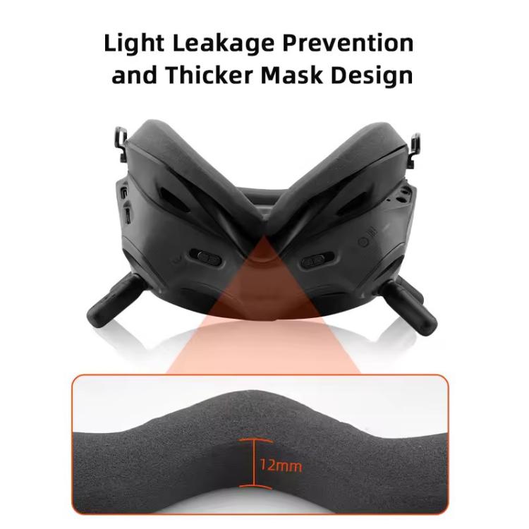 For DJI FPV Goggles V2  BRDRC Flying Glasses Protector Eyecups, For DJI FPV Goggles V2