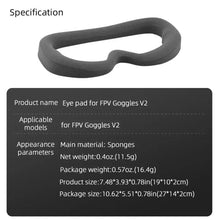 Load image into Gallery viewer, For DJI FPV Goggles V2  BRDRC Flying Glasses Protector Eyecups, For DJI FPV Goggles V2