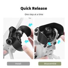 Load image into Gallery viewer, For DJI Mini 4 Pro BRDRC Lens Hood Gimbal Anti-Glare Sunshade Cover, For DJI Mini 4 Pro