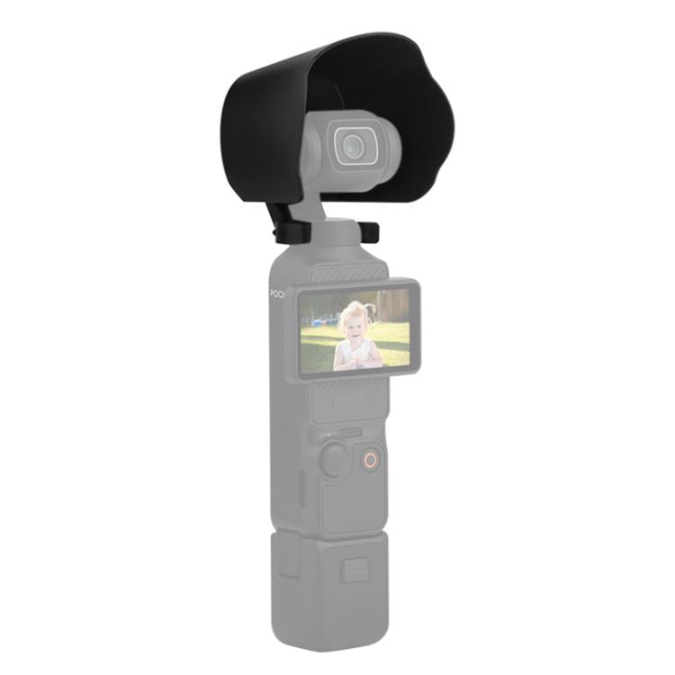 For DJI OSMO Pocket 3 BRDRC Sunshade Lens Protective Cover Hood, For DJI OSMO Pocket 3
