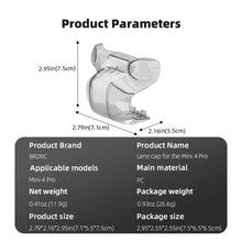 Load image into Gallery viewer, For DJI Mini 4 Pro BRDRC Lens Protective Cover Gimbal Cover, For DJI Mini 4 Pro