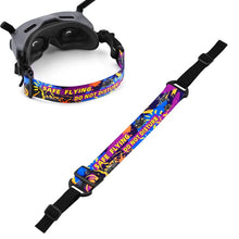 Load image into Gallery viewer, BRDRC Colorful Graffiti Headband Fixed Strap For DJI Aavta Goggles 2 / FPV Goggles V2