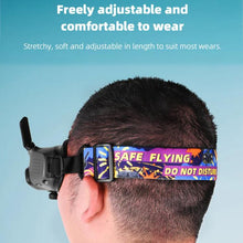 Load image into Gallery viewer, BRDRC Colorful Graffiti Headband Fixed Strap For DJI Aavta Goggles 2 / FPV Goggles V2