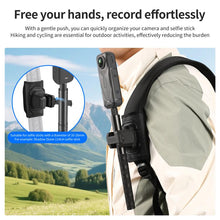 Load image into Gallery viewer, STARTRC Hook And Loop Fastener Selfie Stick Quick-Release Mount, Hook And Loop Mount