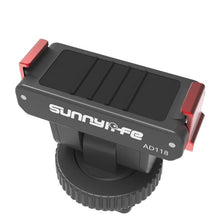 Load image into Gallery viewer, Sunnylife AD118 Sunnylife Cold Shoe Magnetic Quick Release Adapter Mount 1/4 180 Tilt Adjustable Selfie Stick Adapter Stand For DJI Osmo 360 / Action 5 Pro / 4 / 3, AD118 For DJI Osmo 360 / Action 5 Pro