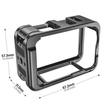 Load image into Gallery viewer, For DJI Osmo Action 6 STARTRC Metal Cage Frame with Cold Shoe, For DJI Osmo Action 6 Metal Cage