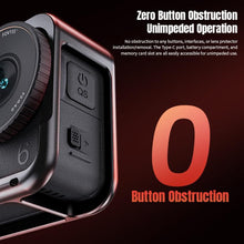 Load image into Gallery viewer, For DJI Osmo Action 6 STARTRC Metal Cage Frame with Cold Shoe, For DJI Osmo Action 6 Metal Cage
