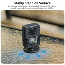 Load image into Gallery viewer, Sunnylife Quick-Release Magnetic Base Mount 1/4 180 Tilt Adjustable Tabletop Base Bracket For DJI Osmo 360 / Action 5 Pro / 4 / 3 / 2, DZ-140 For DJI Osmo 360 / Action 5 Pro