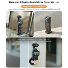 Load image into Gallery viewer, Sunnylife Quick-Release Magnetic Base Mount 1/4 180 Tilt Adjustable Tabletop Base Bracket For DJI Osmo 360 / Action 5 Pro / 4 / 3 / 2, DZ-140 For DJI Osmo 360 / Action 5 Pro