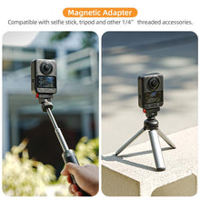 Load image into Gallery viewer, Sunnylife Quick-Release Magnetic Base Mount 1/4 180 Tilt Adjustable Tabletop Base Bracket For DJI Osmo 360 / Action 5 Pro / 4 / 3 / 2, DZ-140 For DJI Osmo 360 / Action 5 Pro