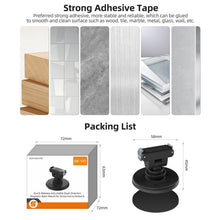 Load image into Gallery viewer, Sunnylife Quick-Release Dual-Direction Magnetic Base Mount 1/4 180 Tilt Adjustable Tabletop Base Bracket For DJI Osmo Nano / Action 6, DZ-141 For DJI Osmo Nano / Action 6