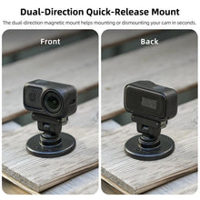 Load image into Gallery viewer, Sunnylife Quick-Release Dual-Direction Magnetic Base Mount 1/4 180 Tilt Adjustable Tabletop Base Bracket For DJI Osmo Nano / Action 6, DZ-141 For DJI Osmo Nano / Action 6