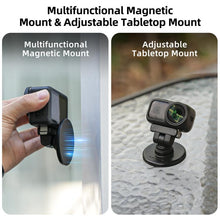 Load image into Gallery viewer, Sunnylife Quick-Release Dual-Direction Magnetic Base Mount 1/4 180 Tilt Adjustable Tabletop Base Bracket For DJI Osmo Nano / Action 6, DZ-141 For DJI Osmo Nano / Action 6