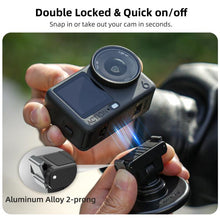 Load image into Gallery viewer, Sunnylife Quick-Release Dual-Direction Magnetic Base Mount 1/4 180 Tilt Adjustable Tabletop Base Bracket For DJI Osmo Nano / Action 6, DZ-141 For DJI Osmo Nano / Action 6