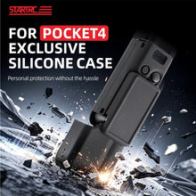 Load image into Gallery viewer, For DJI Osmo Pocket 4 STARTRC 2 in 1 Body Gimbal Lens Silicone Case
