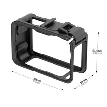 Load image into Gallery viewer, For DJI Osmo Action 6 STARTRC Plastic Cage Vertical-Horizontal Expansion Adapter Frame with Cold Shoe, For DJI Osmo Action 6 Plastic Cage