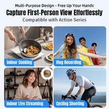 Load image into Gallery viewer, STARTRC Action Camera Magnetic Neck Mount Holder Vlog POV Neck Strap