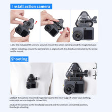Load image into Gallery viewer, STARTRC Action Camera Magnetic Neck Mount Holder Vlog POV Neck Strap
