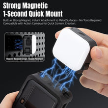 Load image into Gallery viewer, For DJI Osmo Pocket 3 STARTRC Cat Ears Magnetic Three Colors LED Fill Light with Fixed Clamp, For DJI Osmo Action 6 / 5 Pro / 4 / 3