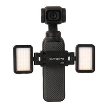 Load image into Gallery viewer, For DJI Osmo Pocket 3 Sunnylife Adjustable LED Video Light Quick-Release Fill Light Tri-Color Dimmable Portable Fill Lamp
