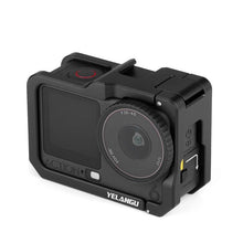 Load image into Gallery viewer, For DJI Osmo Action 6 YELANGU Metal Camera Cage Frame with Cold Shoe, For DJI Osmo Action 6 Cage