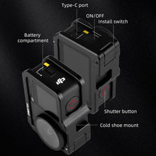 Load image into Gallery viewer, For DJI Osmo Action 6 YELANGU Metal Camera Cage Frame with Cold Shoe, For DJI Osmo Action 6 Cage
