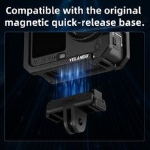 Load image into Gallery viewer, For DJI Osmo Action 6 YELANGU Metal Camera Cage Frame with Cold Shoe, For DJI Osmo Action 6 Cage