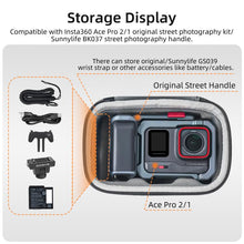 Load image into Gallery viewer, Sunnylife Portable Carrying Case Mini Handbag Storage Bag for Insta360 Ace Pro 2 / 1 Street Photography Kit, For Insta360 Ace Pro 2 / 1 Street Photography Kit